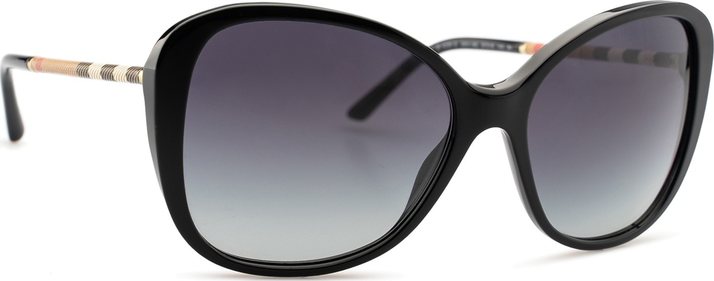 burberry 57mm butterfly polarized sunglasses