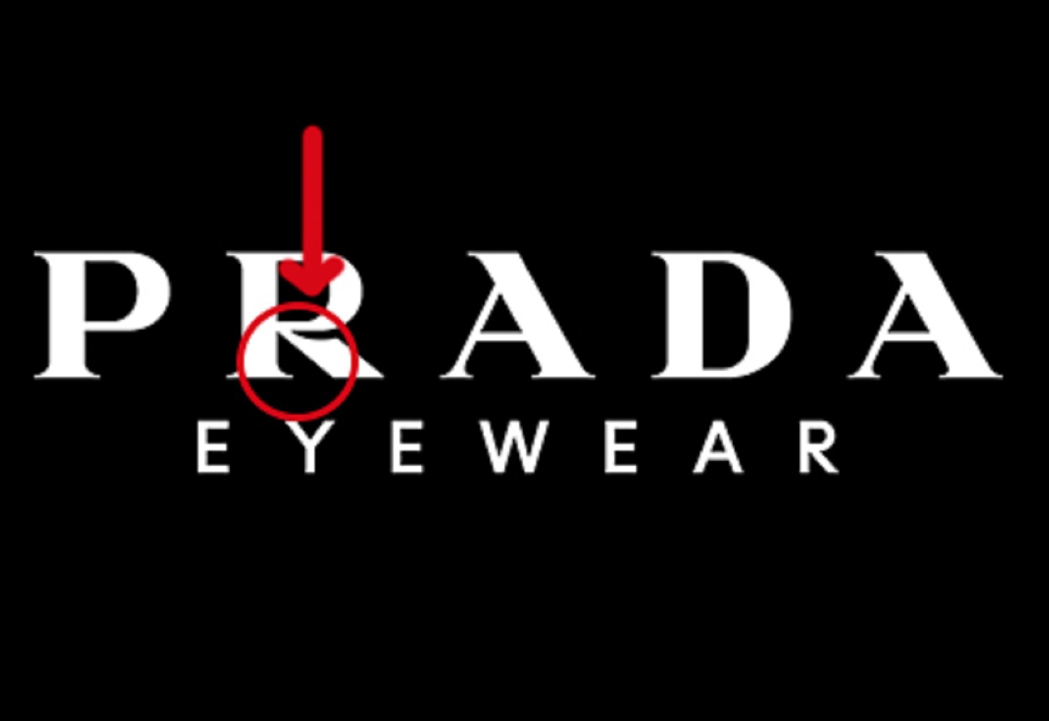 original prada logo