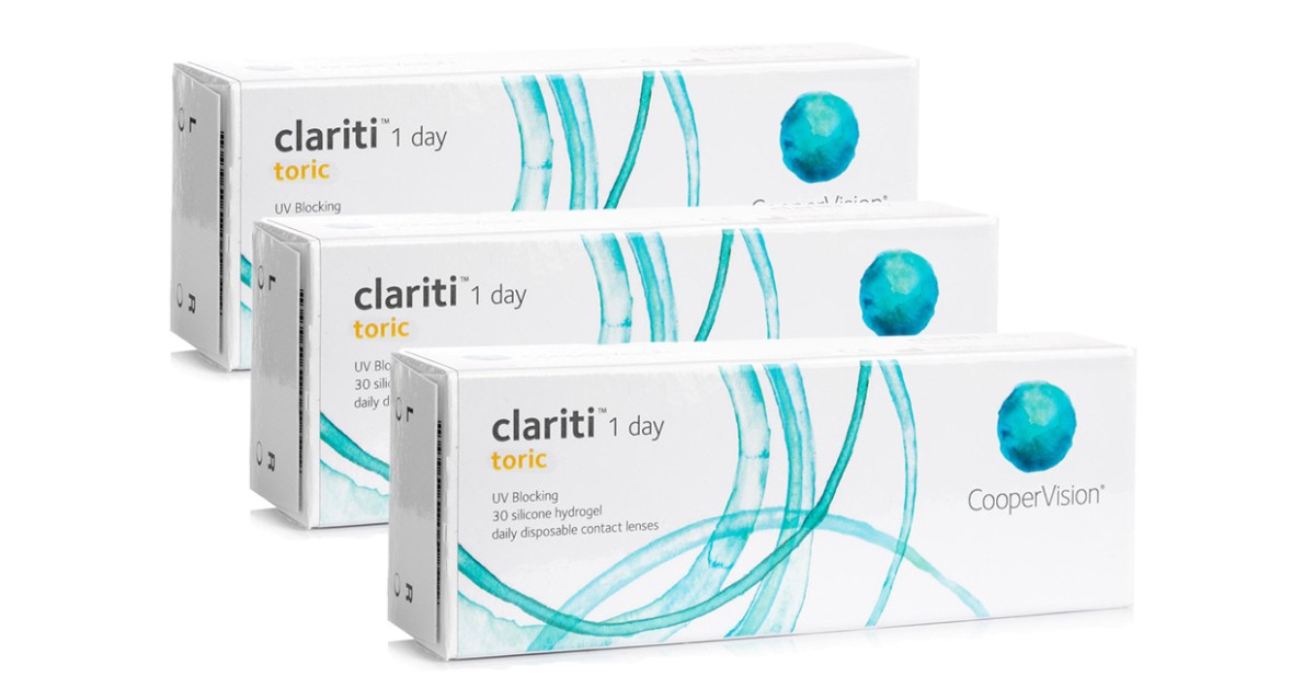 Clariti 1 day Toric (90 lenses)