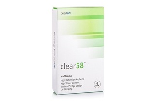 Clear 58 (6 lentillas)