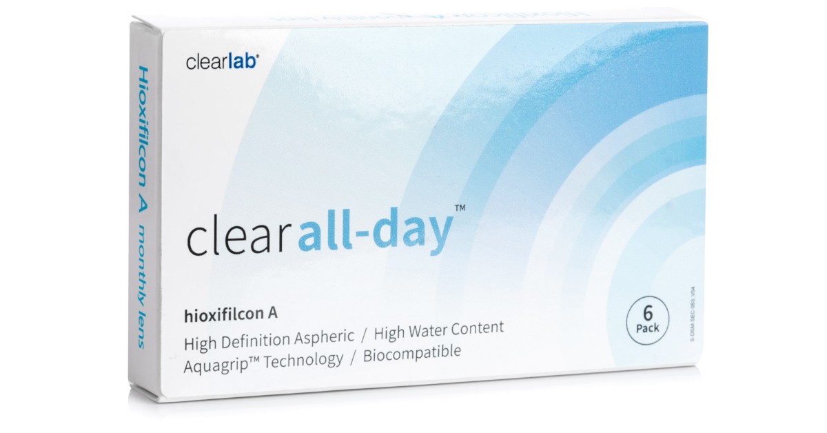 CLEAR  All-Day (6 lentilles)