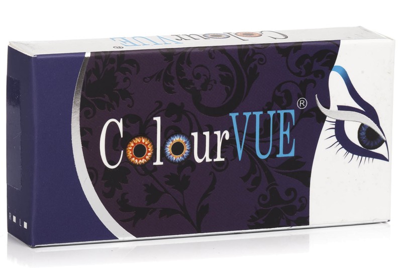 ColourVUE Big Eyes (2 linser) – uden styrke - farvede sfæriske