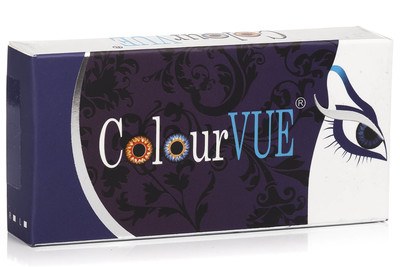 ColourVUE Fusion (2 lenses) MaxVUE Quarterly Contact Lenses coloured single vision