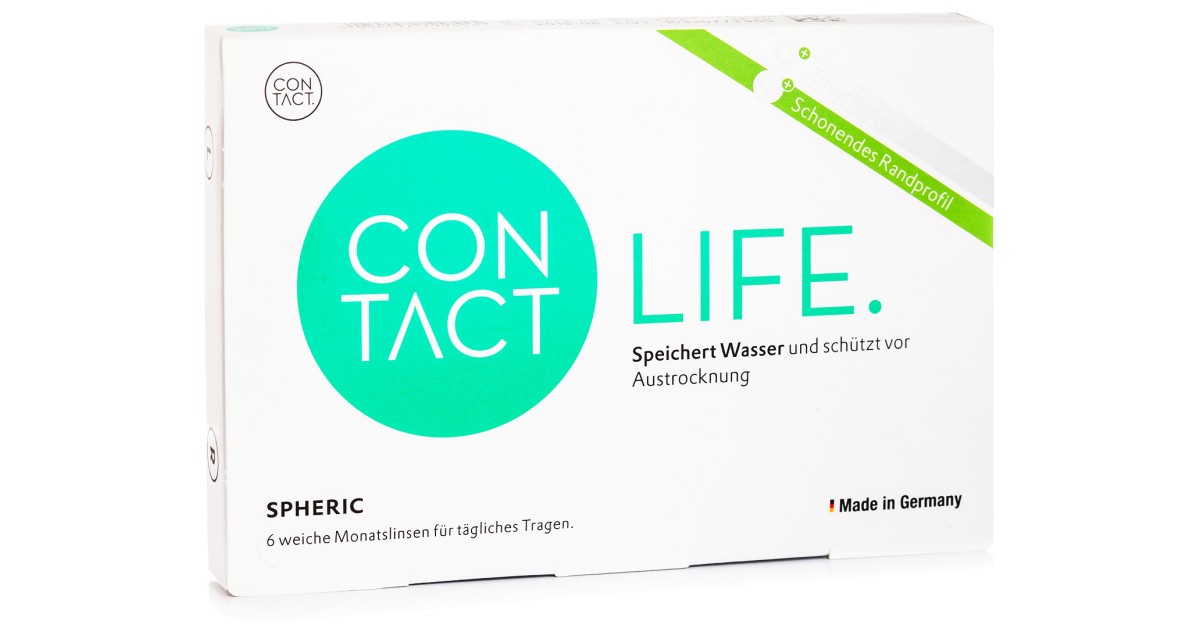 AUTRES LENTILLES DE CONTACT Contact Life Spheric (6 lentilles)