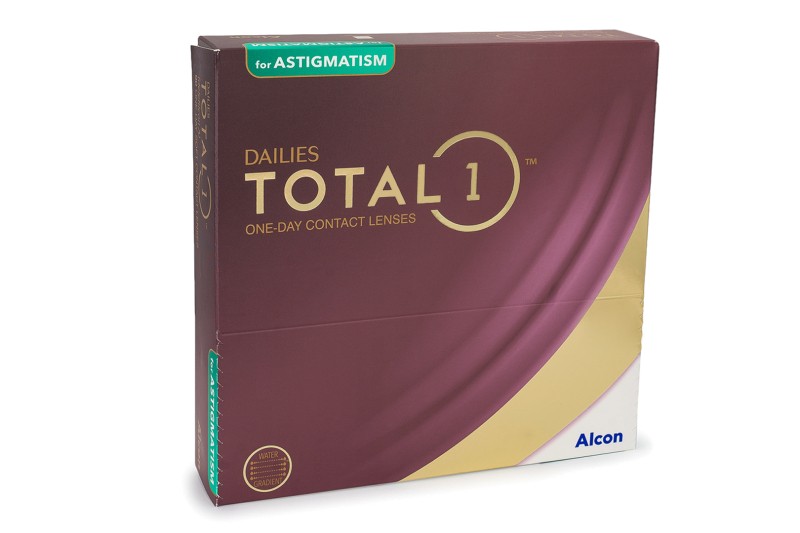 Alcon Alcon DAILIES Total 1 for Astigmatism (90 φακοί) Ημερήσιοι Μυωπίας Υπερμετρωπίας Αστιγματικοί