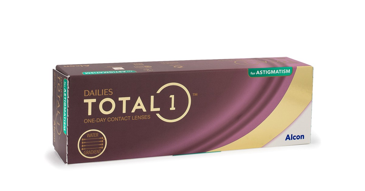 DAILIES Total 1 for Astigmatism (30 linser)