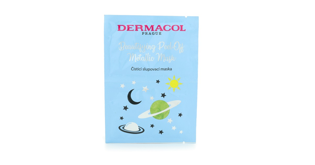 Dermacol Beautifying cleansing peel-off metallic mask