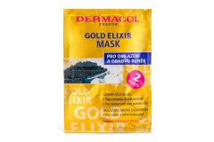 Dermacol Gold Elixir omlazující maska s kaviárem
