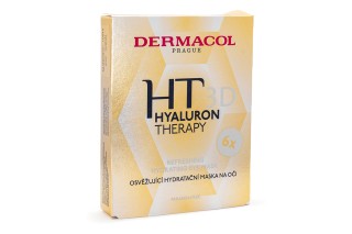 Dermacol Hyaluron Therapy 3D verfrissend vochtinbrengend masker voor de ogen