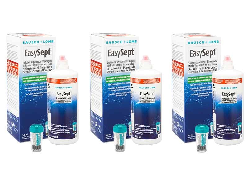 

EasySept 3 x 360 ml avec étuis