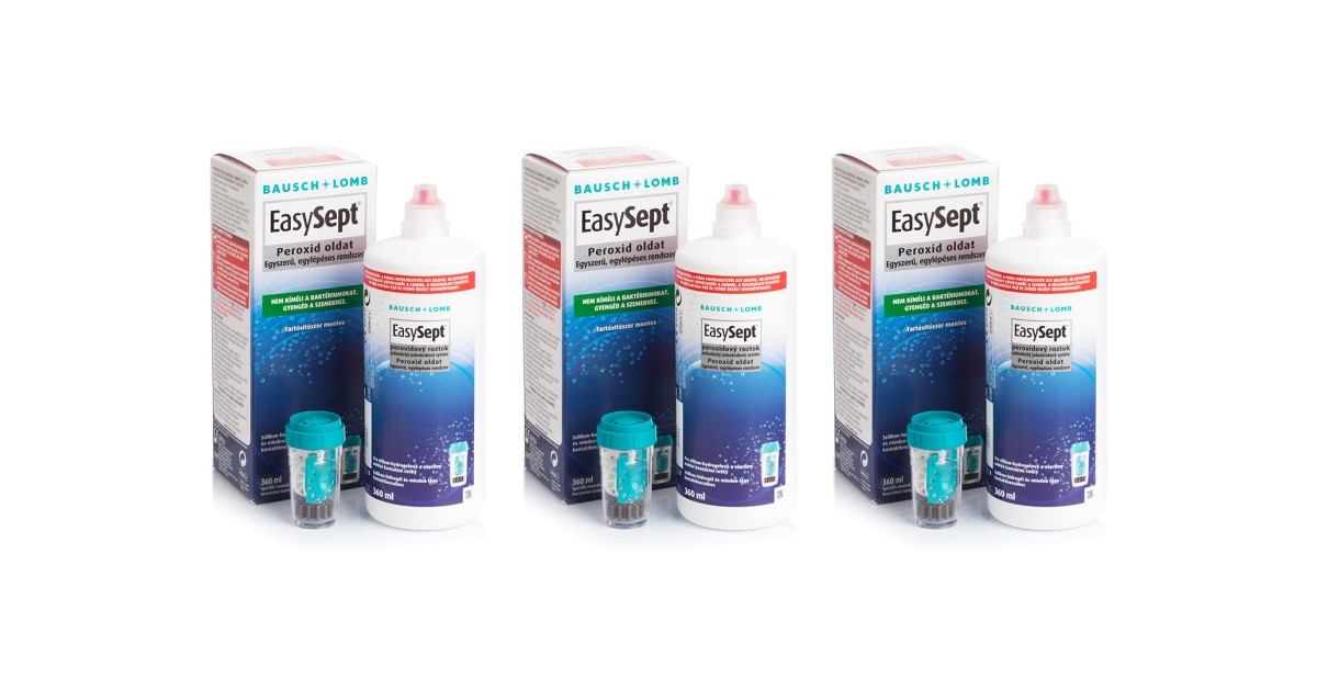 EasySept 3 x 360 ml with cases
