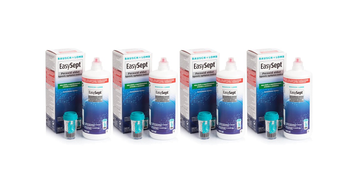 EasySept 4 x 360 ml with cases