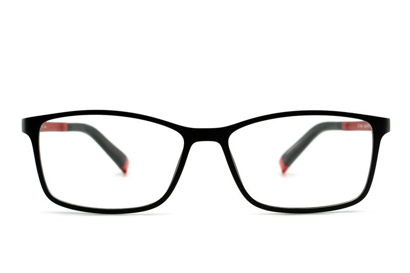 Esprit Et17464 538 54/15 - dioptrické brýle, obdélníkové, unisex, černé