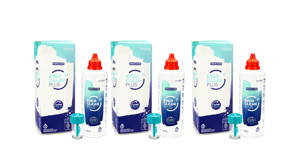 Image of Ever Clean Plus 3 x 350 ml mit Behälter