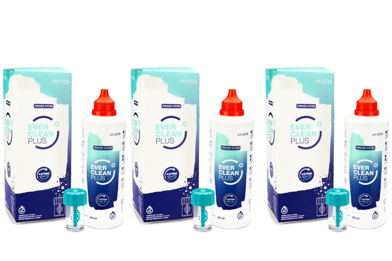 Avizor Avizor Ever Clean Plus 3 x 350 ml με θήκες