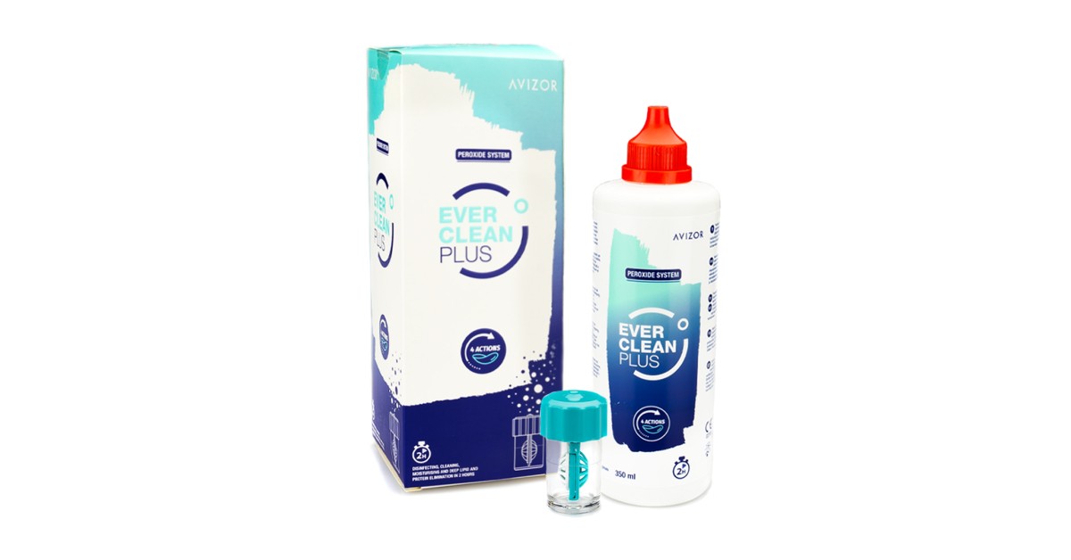 Ever Clean Plus 350 ml med linsetui