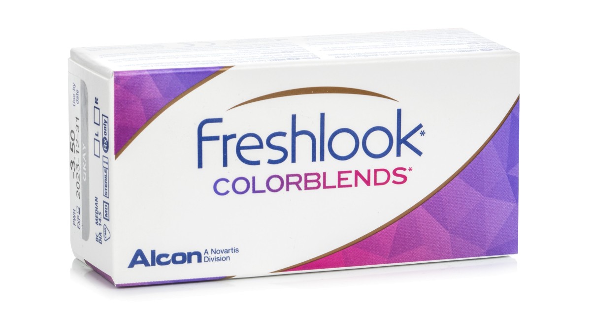 FRESHLOOK  ColorBlends (2 lentilles) - correctrices