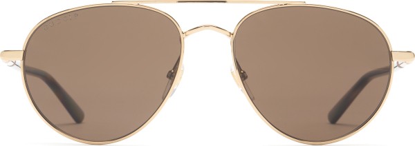 Gucci GG0437SA Sunglass WOMAN METALLO GG0437SA-004-60 - Occhiali48