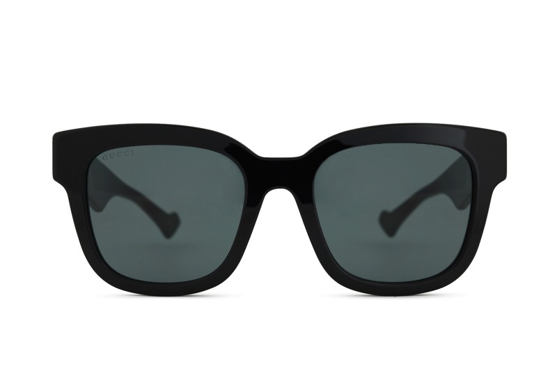 Gucci Gg0998S 001 52 - firkantet solbriller, kvinder, sort