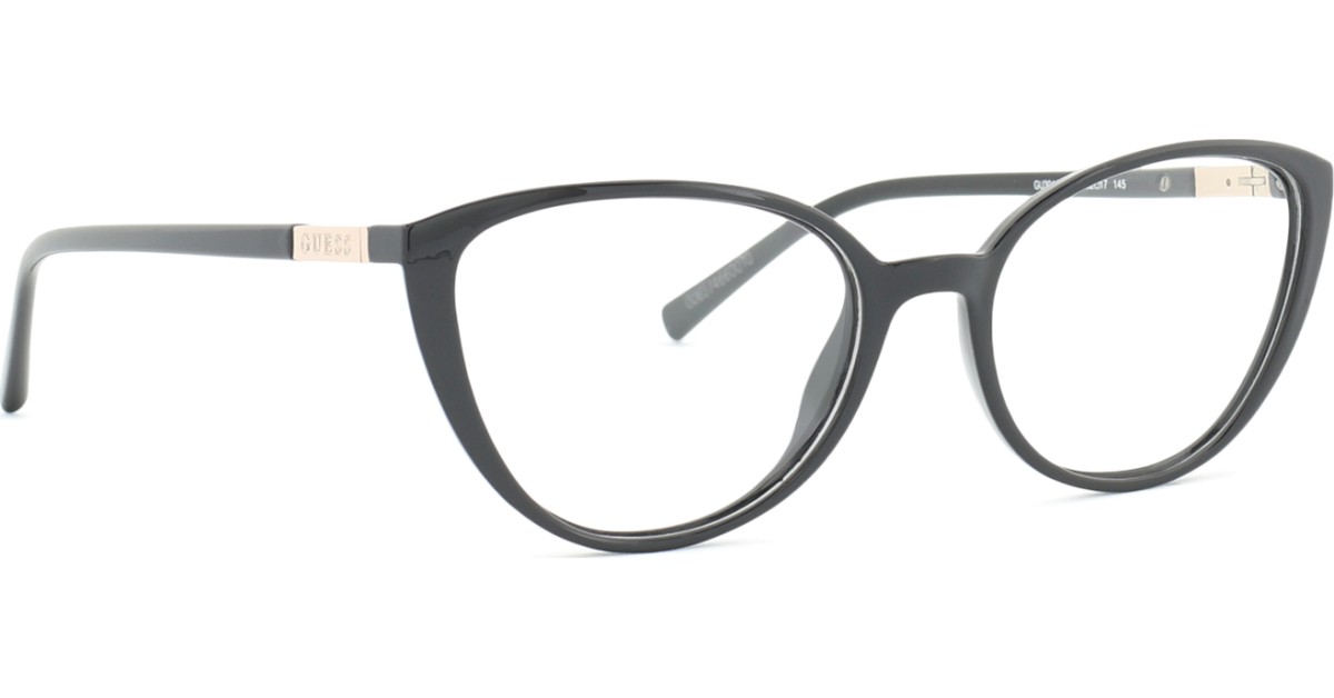 Guess GU3044 Shiny black 52/17/145 UNISEX Brilmonturen