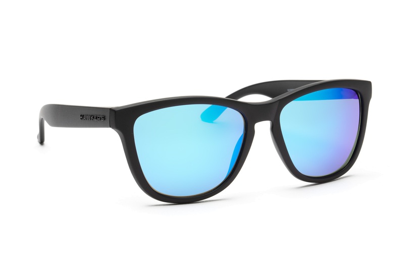 Hawkers Hawkers Carbon Black Clear Blue One Unisex