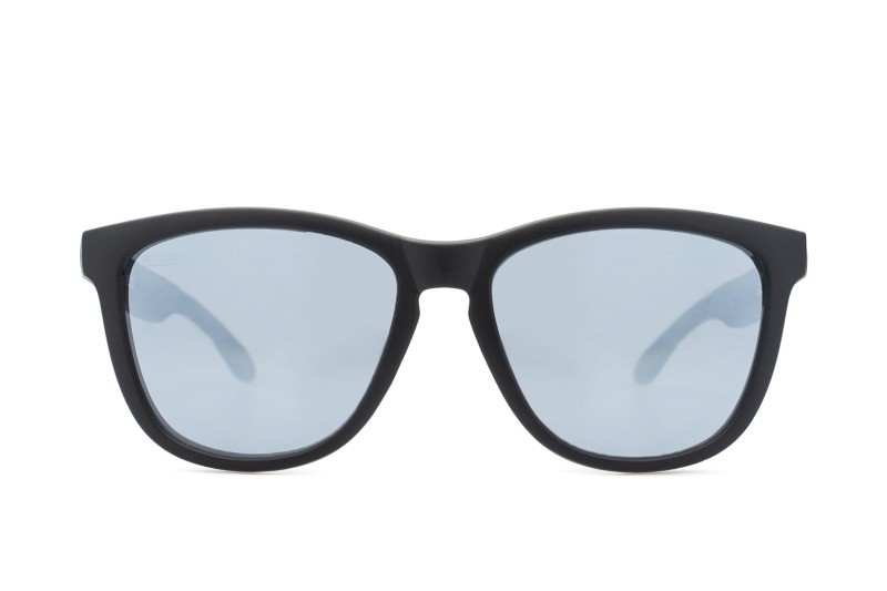 Hawkers Carbon Black Silver One - quadratisch sonnenbrillen, unisex, schwarz, entspiegelt