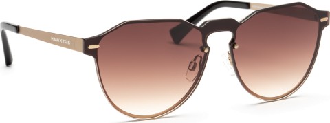 HAWKERS Zonnebrillen WARWICK VENM voor heren en dames, Dark Black, One Size