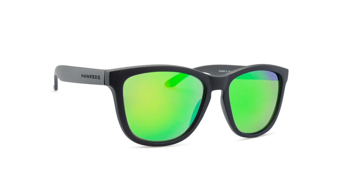 Image of Hawkers Polarized Carbon Black Emerald One