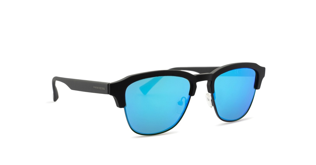 Image of Hawkers Rubber Black Clear Blue Classic