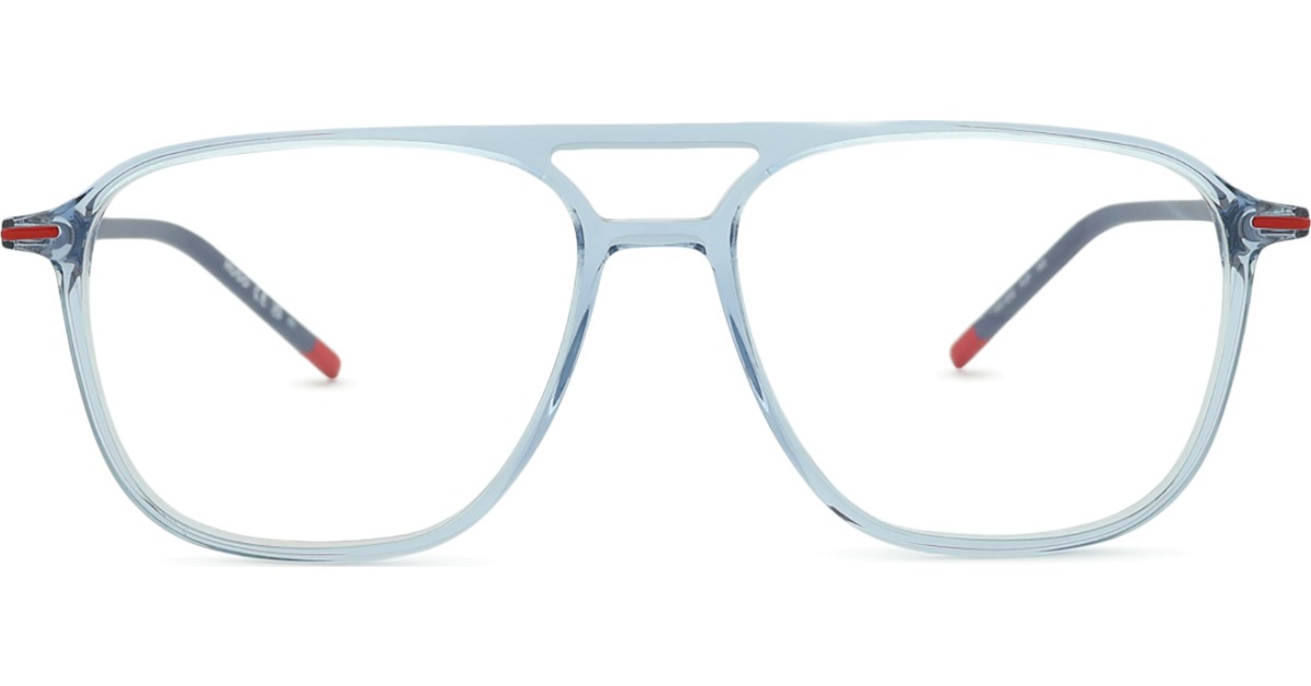 Hugo Boss HUGO HG 1232 PJP 15 53 - dioptrické brýle, obdélníkové, pánské, modré