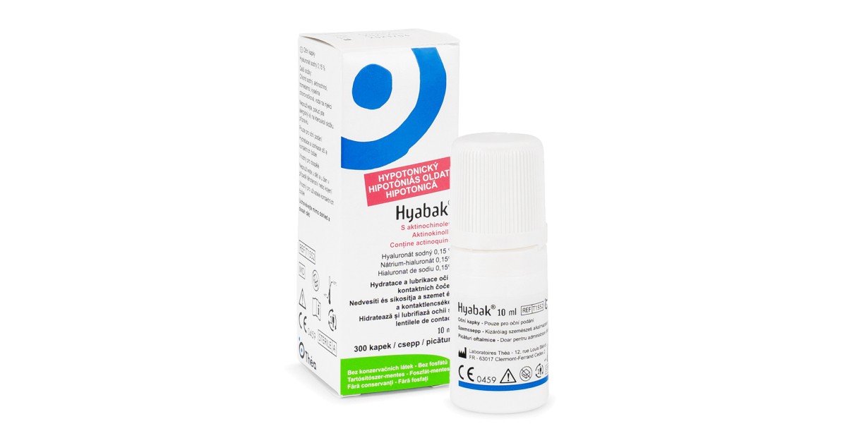 Image of Hyabak 0.15% gtt. 10 ml