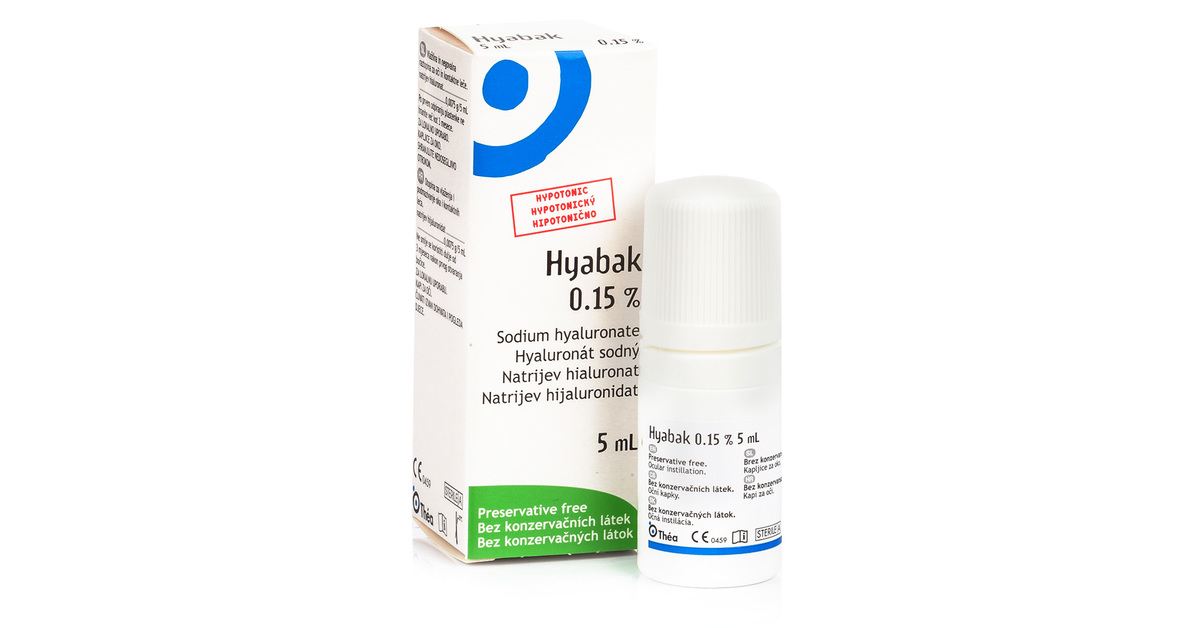 Image of Hyabak 0.15% gtt.oph. 5 ml