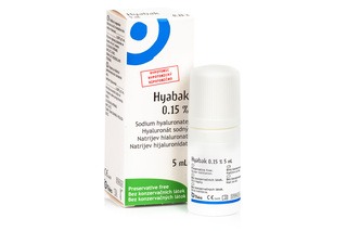 Hyabak 0.15% με υαλουρονικό 5 ml