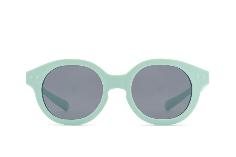 Izipizi Sun Kids #C Aqua Green (9 - 36 Monate) - quadratisch sonnenbrillen, kinder, grün, polarisiert
