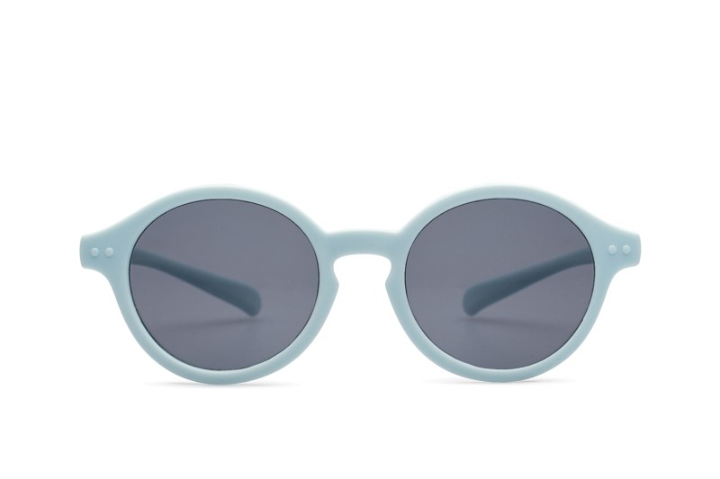 Izipizi Sun Kids+ #D Sweet Blue (για ηλικία 3 - 5 ετών) - round γυαλιά ηλίου, παιδικά, μπλε, πολωμένα