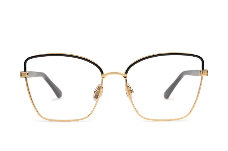 Jimmy Choo Jc266 RHL 17 56 - briller, firkantet, kvinder, guld