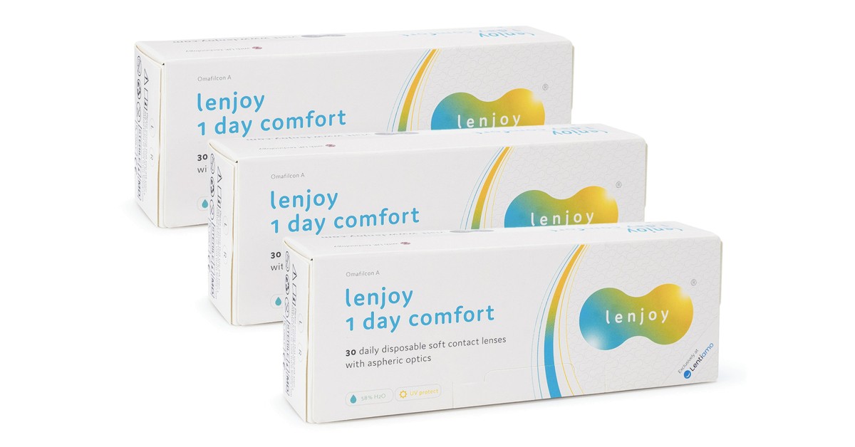 Lenjoy 1 Day Comfort (90 Linsen)