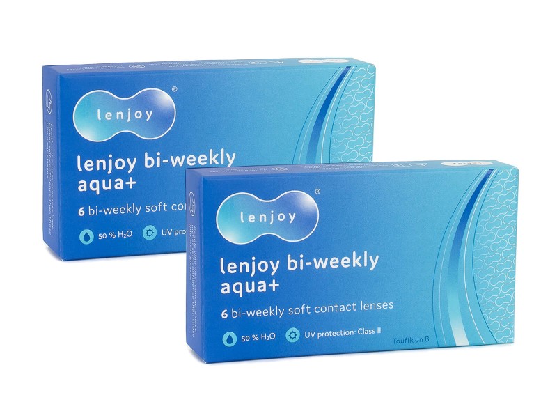 E-shop PegaVision Lenjoy Bi-weekly Aqua+ (12 čoček)