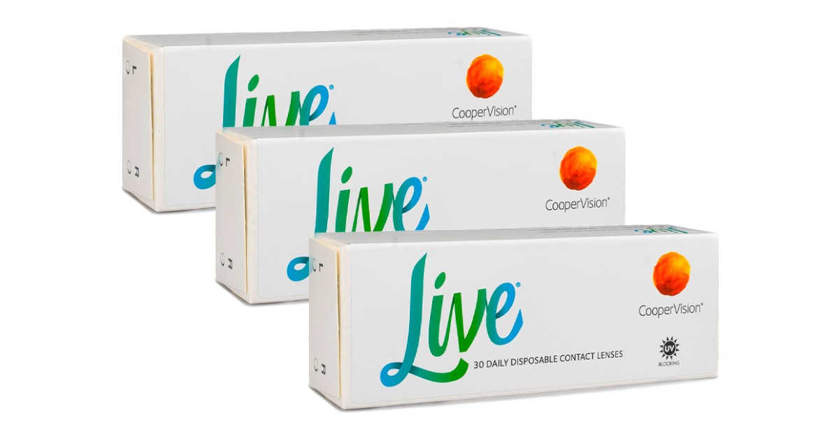 Live daily disposable (90 Linsen)