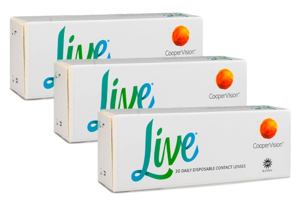 E-shop CooperVision Live daily disposable (90 šošoviek)