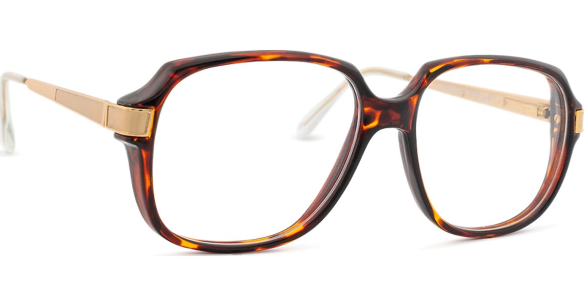 louvre switzerland lorenzo - dark tortoise/gold