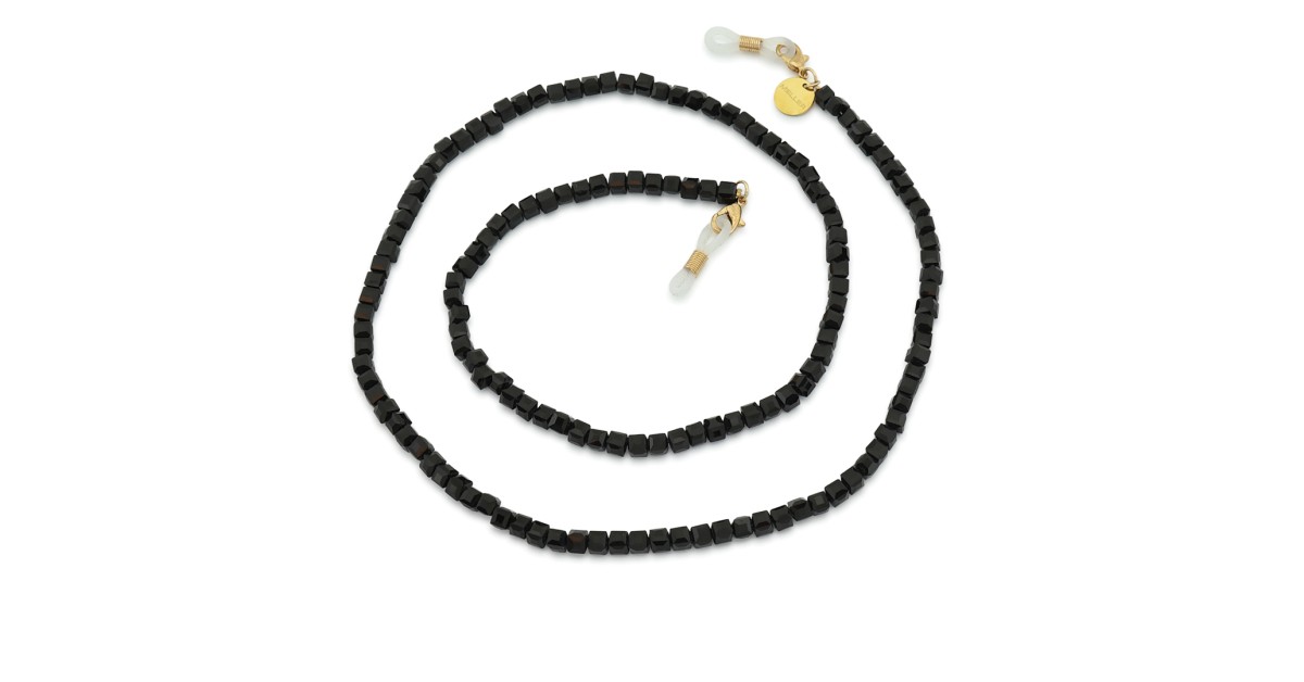 Meller Sanaa Black glasögonkedja