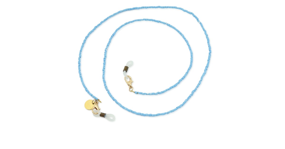 Meller Ubaid Turquoise glasögonkedja