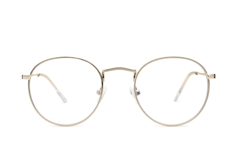 Meller Yster Silver - blaufilter Brillen [Computerbrillen], rund, unisex, silber