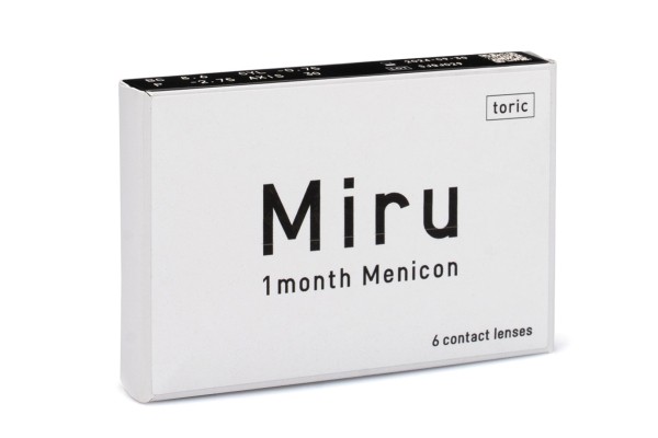 E-shop Menicon Miru 1 month toric (6 šošoviek)