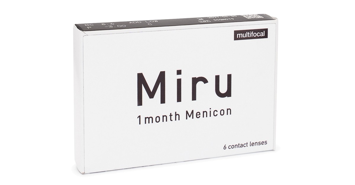 Miru 1 month Multifocal (6 linser)