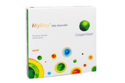 MyDay [90 stuks] S -1,00 (daglenzen) - contactlenzen