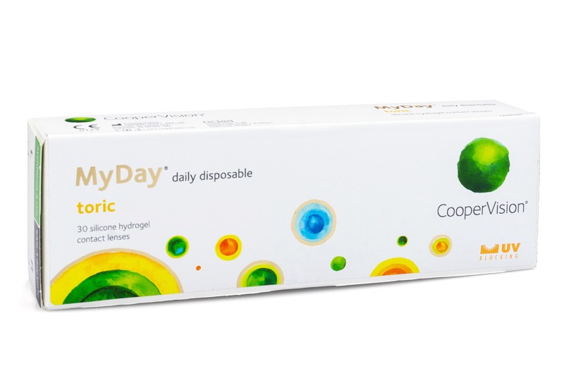 

MyDay daily disposable Toric CooperVision (30 lentilles)