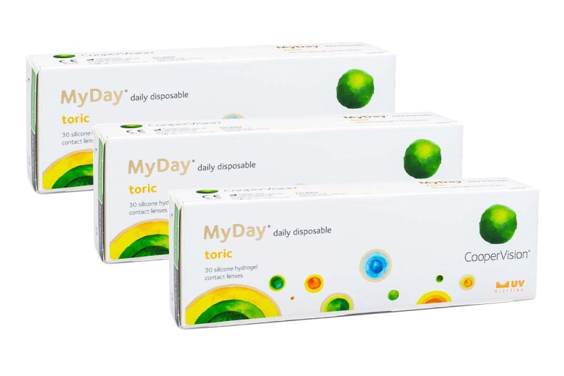 E-shop CooperVision MyDay daily disposable Toric (90 čoček)