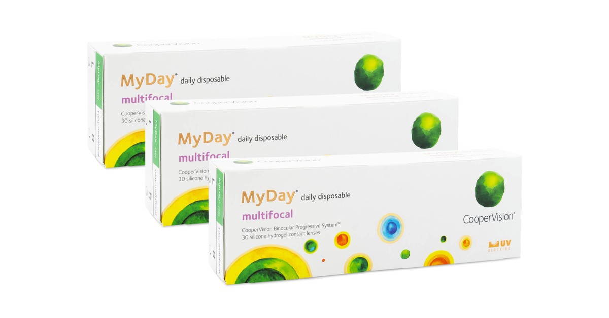 MyDay daily disposable Multifocal CooperVision (90 linser)